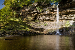 Hardraw Force in gentle autumn flow