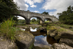 Footbridge over the River Wharfe, near The Strid